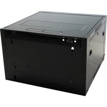 Excel Environ WR390 Wall Rack Network Cabinet 12U 390 mm deep - Black (FLAT-PACKED)