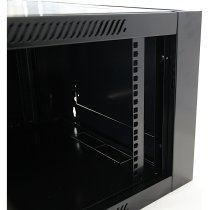 Excel Environ WR390 Wall Rack Network Cabinet 12U 390 mm deep - Black (FLAT-PACKED)