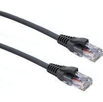 Excel Cat 5e U/UTP Blade Booted Patch Lead LSOH 6m Grey