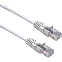 Excel Cat 5e U/UTP Blade Booted Patch Lead LSOH 7m White