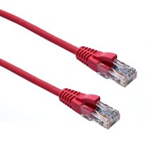 Excel Cat 5e U/UTP Blade Booted Patch Lead LSOH 1m Pink