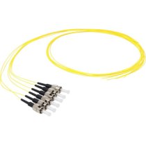 Enbeam Fibre Pigtail OS2 9/125 ST/UPC Yellow 12-pack - 1m