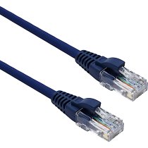 EXCEL Cat 6 1M Booted Patch Lead Blue LSOH