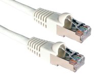 Cat6a Patch Lead S/FTP 0.5m - White