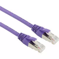 Lot De 75 Câbles Ethernet RJ45 Cat5e 5 Pieds - Violet - Parts Paradise