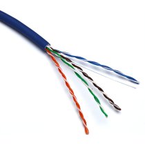 Excel Solid Cat5e Cable U/UTP LSOH Euroclass Dca 305m Box - Blue