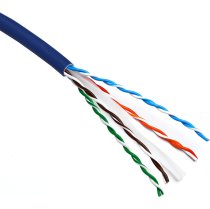 Excel Solid Cat6 Cable U/UTP LSOH CPR Euroclass Dca 305 m Box Blue