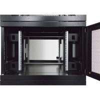 Environ CL800 47U Co-Location Rack 800x1000mm (4 Compartments) Vented (F) Vented (R) B/Panels B/Central-Mgmt Black