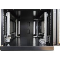 Environ CL600 42U Co-Location Rack 600x1000mm (2 Compartments) Vented (F) Vented (R) B/Panels R/Central-Mgmt Black