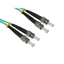 Fibre Patch Cable Duplex ST-ST 0.5m 50/125 OM3