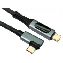 1m USB 40Gbps R/A 240w EPR Cable with Display