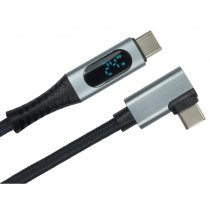 1m USB 40Gbps R/A 240w EPR Cable with Display