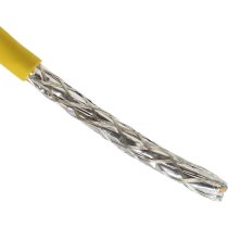 Excel Solid Cat7A Cable S/FTP Dca LS0H 500 m Reel Yellow