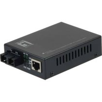 LevelOne RJ45 to SC Fast Ethernet Media Converter Single-Mode Fibre 20 km
