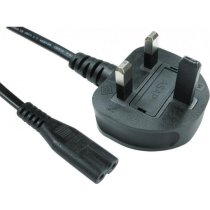 2m UK Plug to C7 Mains Lead