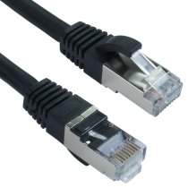 CAT8.1 Ethernet Patch Cable S/FTP 1m - Black