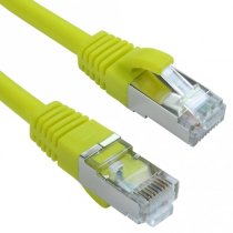 CAT8.1 Ethernet Patch Cable S/FTP 1m - Yellow