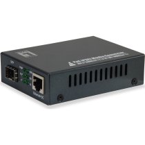 LevelOne RJ45 to SFP Gigabit Media Converter PoE PSE