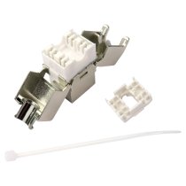 Cables Direct Cat5e Shielded Keystone Jack - Toolless