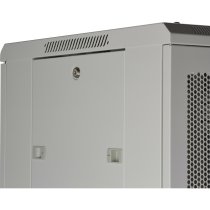 Environ ER600 29U Rack 600x600mm D/Vented (F) D/Vented (R) B/Panels No/Mgmt Grey White