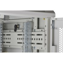 Environ ER600 29U Rack 600x600mm D/Vented (F) D/Vented (R) B/Panels No/Mgmt Grey White
