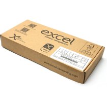 Excel Cat6 FTP Screened Low Profile Keystone Jack Toolless Silver (24-Pack)