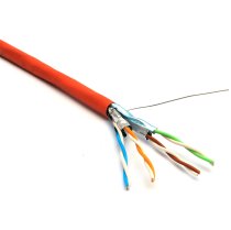 Excel Solid Cat6A Cable U/FTP LS0H CPR B2ca – 305m Box, Orange – 190-191-OR-305m