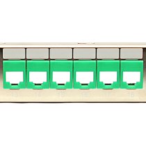 Excel Green Coloured Ident Inserts for Item 100-775 (6-Pack)