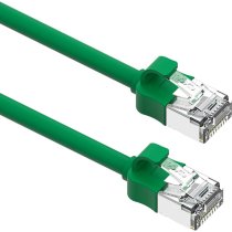 Excel Cat6A Mini Patch Lead 28AWG LSOH Blade Booted 1.5m Green