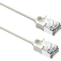 Excel Cat6A Mini Patch Lead 28AWG LSOH Blade Booted 1.5m White