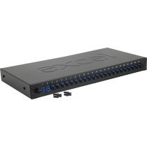 Excel Enbeam 24 Way Singlemode Fibre Optic Panel 24 LC Duplex 48F + Pigtail & Cassette Blue