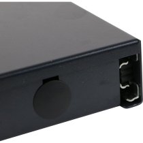 Excel Enbeam 24 Way Singlemode Fibre Optic Panel 24 LC Duplex 48F + Pigtail & Cassette Blue