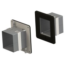 Legrand EZ-Path Series 44+ Fire Stopping Device 1 Gang Retrofit Wall Fixing Plate Pair