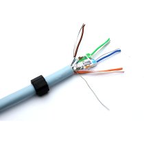 Excel Cat6A Screened Mini Field Installation Plug (6-Pack)