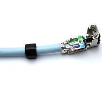 Excel Cat6A Screened Mini Field Installation Plug (6-Pack)