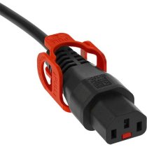 2m C14 - C13 Lock+ Black Power Lead