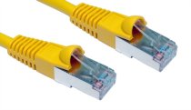 Cat5e F/UTP Shielded Patch Cable 1m - Yellow