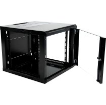 Excel Environ WR400 Wall Rack Network Cabinet 9U 400 mm deep - Black