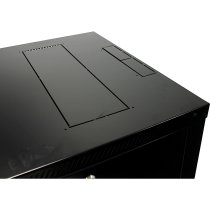 Excel Environ WR400 Wall Rack Network Cabinet 9U 400 mm deep - Black