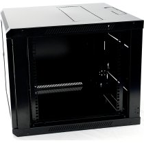Excel Environ WR400 Wall Rack Network Cabinet 9U 400 mm deep - Black