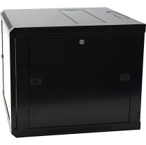 Excel Environ WR400 Wall Rack Network Cabinet 9U 400 mm deep - Black