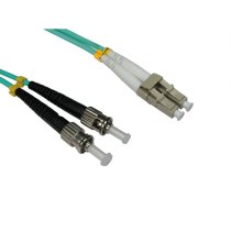 Fibre Patch Cable Duplex LC-ST 1m 50/125 OM3
