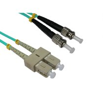 Fibre Patch Cable Duplex SC-ST 0.5m 50/125 OM3